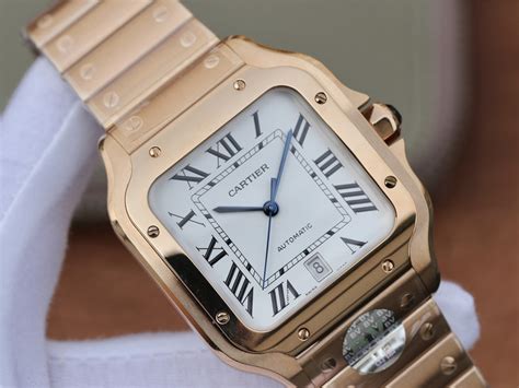 cartier santos 100 replica ebay|cartier santos 100 diamond price.